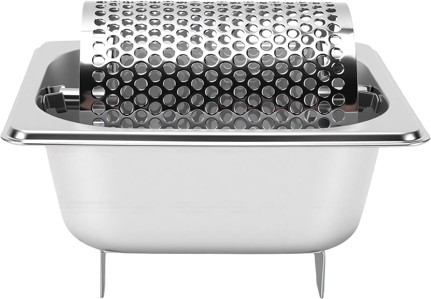 Karlak Stainless Steel Butter Roller Dispenser with NonGrease Design for Easy Butter Spreading on Breads and Buns, 6.89 X 6.42in - 1 Unit