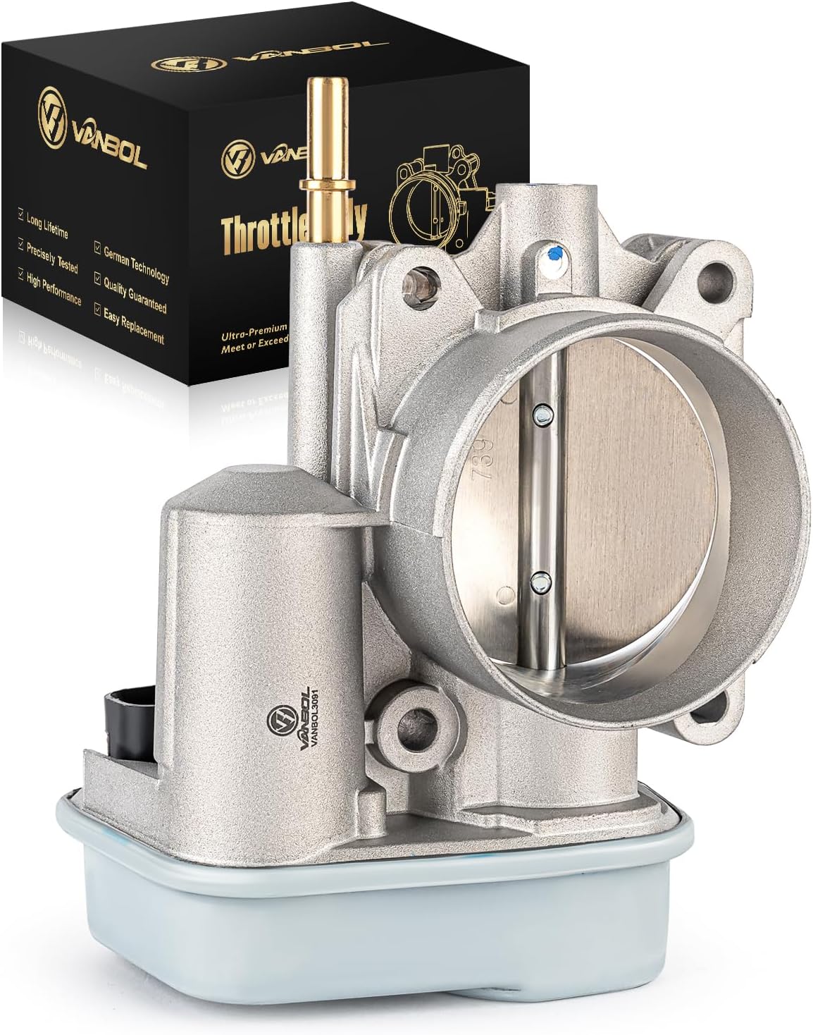 Electronic Throttle Body Assembly Compatible with Chevy Cobalt 2005-2007, Colorado 2004-2007, GMC Canyon 2004-2007, Isuzu i-280 2006, Saturn Ion 2004-2007 L4 2.0L 2.8L 2.9L Replace 12565553