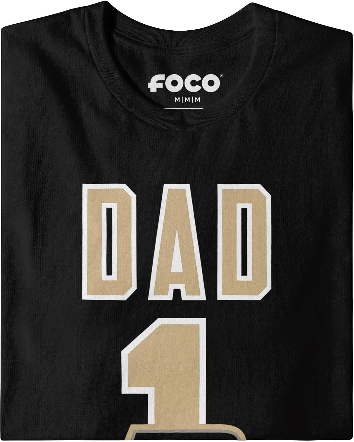 FOCO NCAA Mens NCAA College Team Logo Tee Shirt #1 Dad T-Shirt