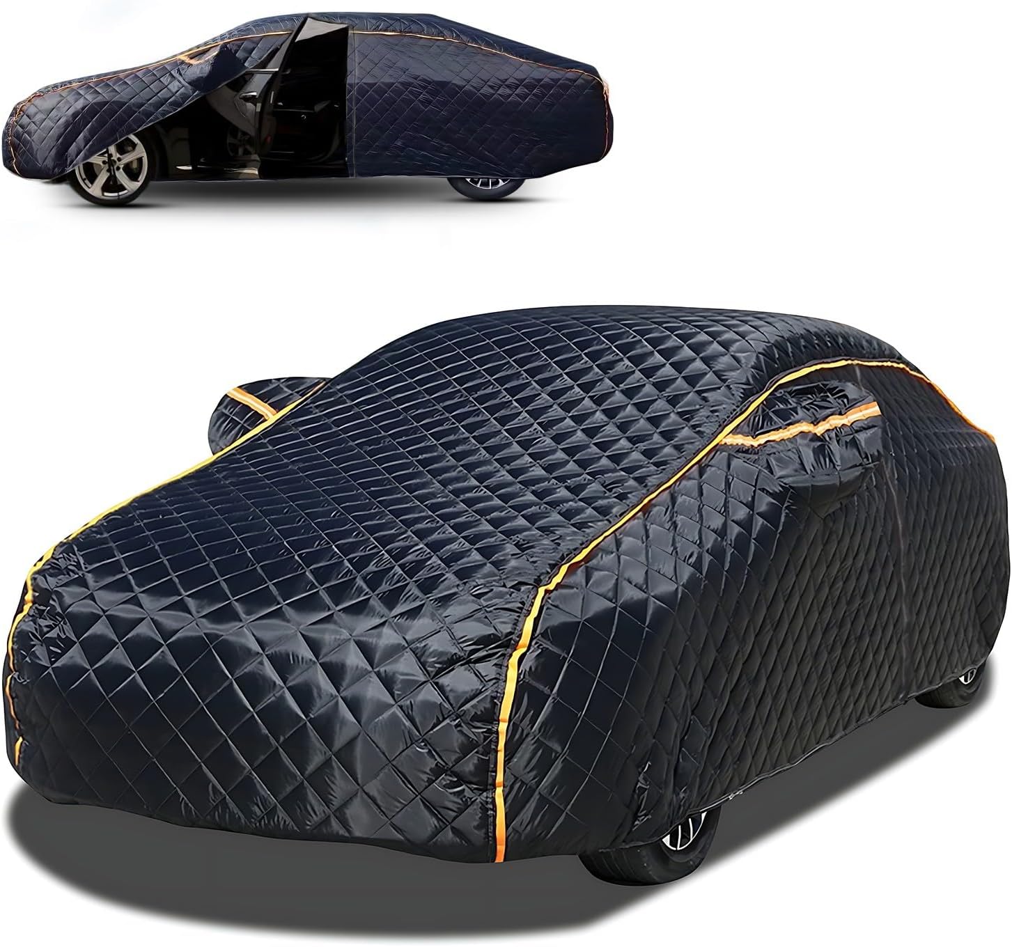 Waterproof Car Cover for Winter for Nissan 280ZX 2-Seater 1979-1983, Anti-Hail Car Covers, Protecting Against Scratches, Rain Sun Uv Dust All Weather Protection wh