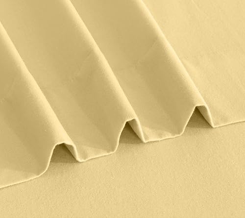 Miniatura 5 de RUVANTI Juego de sábanas de franela tamaño King, aterciopeladas, suaves y cómodas, 100% algodón cepillado, bolsillos profundos de 16 pulgadas,