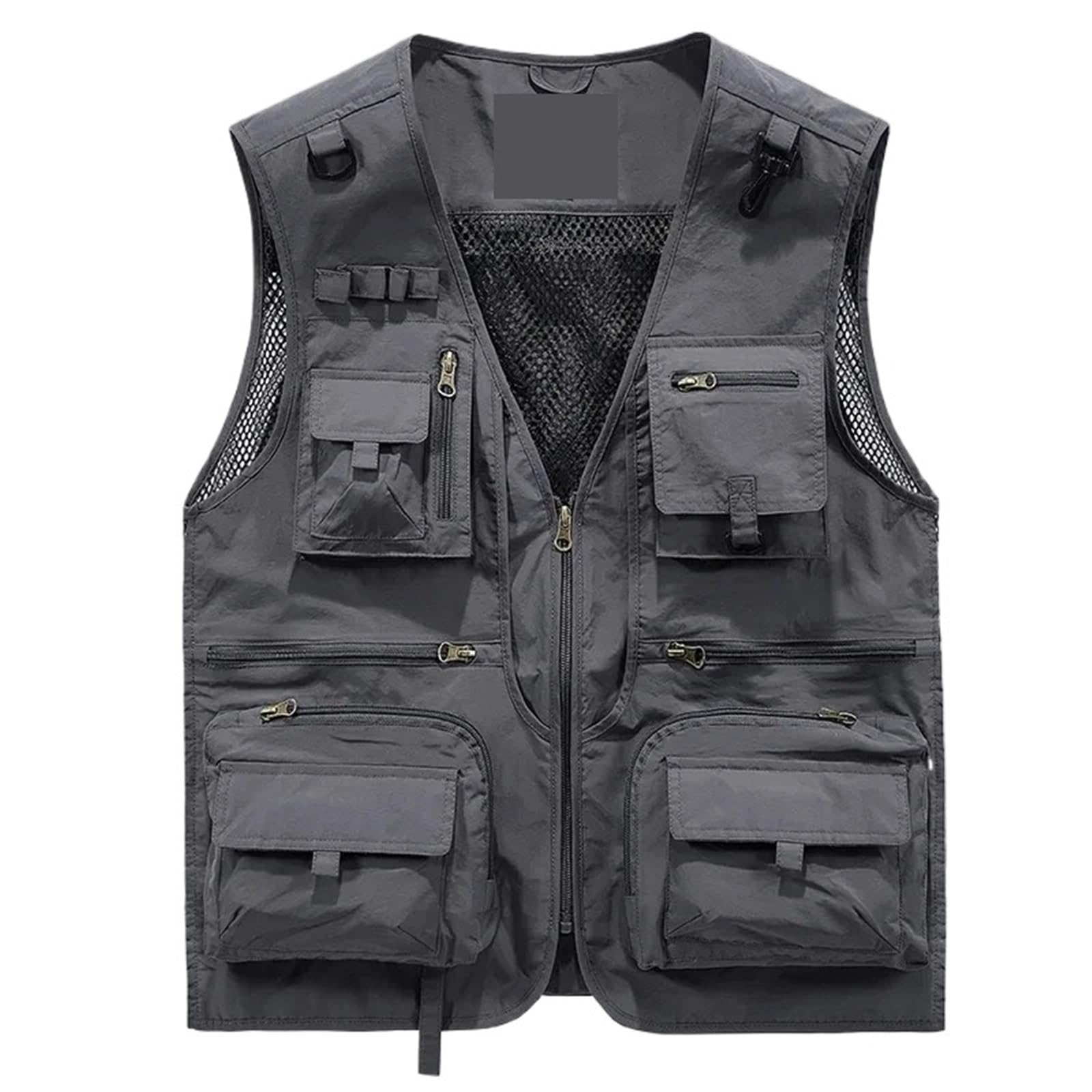 Gilet Porte-Outils Gilet de pêche randonnée for hommes d'été