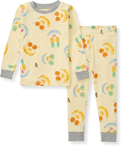 Miniatura 153 de Burt's Bees Baby - Conjunto de pijama de algodón de 2 piezas para bebés y niños, camiseta de manga larga y pantalón largo