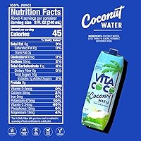 Vista 6 de Vita Coco Agua de coco, pura, 33.8 onzas líquidas