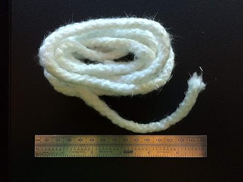 Miniatura 2 de 1/4 pulgadas x 6 pies Wick It Up con mecha redonda de fibra de vidrio de 1/4 pulgadas de EE. UU. 6 pies lámparas de aceite de queroseno linternas