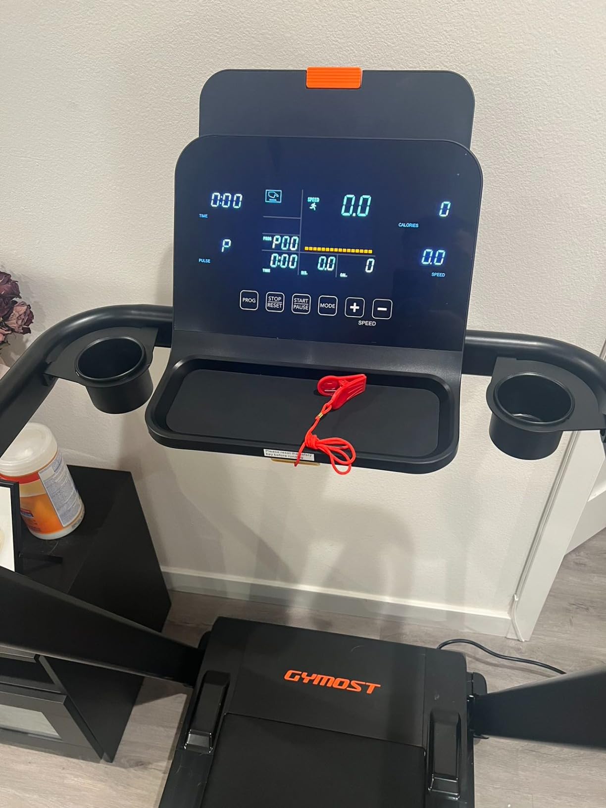 13/mo Finance GYMOST Treadmills for Home 2.5HP Folding Treadmill