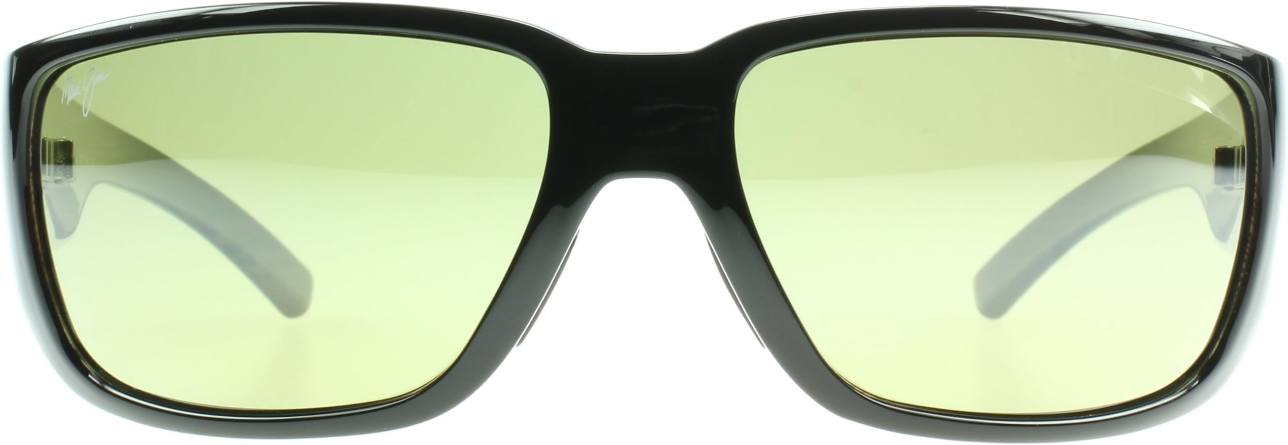 Maui Jim Seawall Sunglasses - Polarized Black-Woodgrain/Maui HT, One Size - Men's