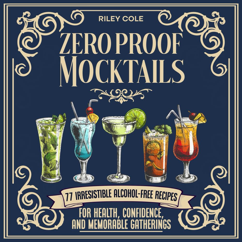 Zero Proof Mocktails: 77 Irresistible Alcohol-Free Recipes for Health, Confidence, and Memorable Gatherings