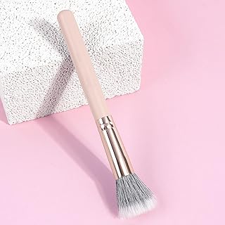 Brocha de maquillaje individual, cerdas densa...