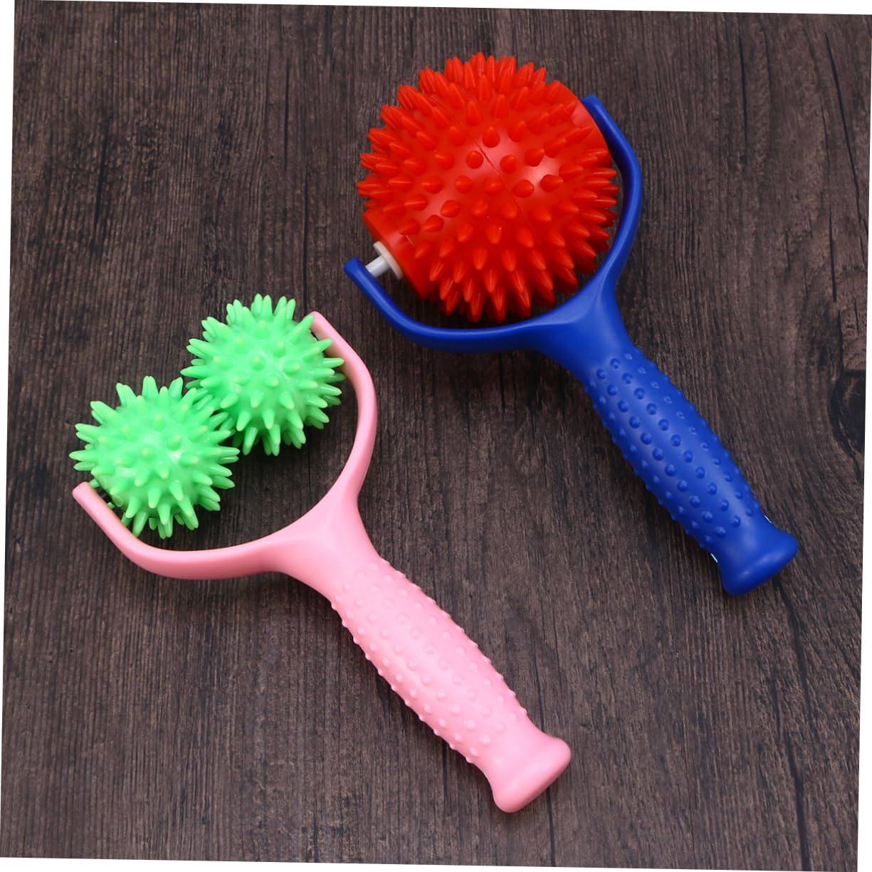 Rodillo de Masaje 2 Piezas Pvc Manual para Masaje Corporal
