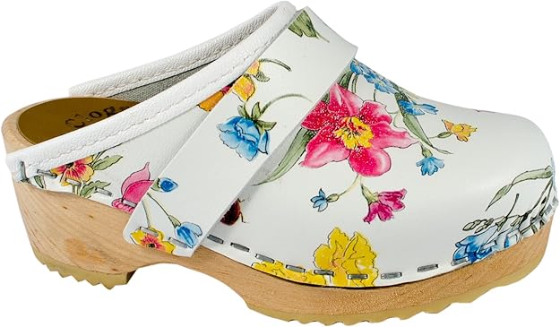 Dina Dina klompen panter bloemen