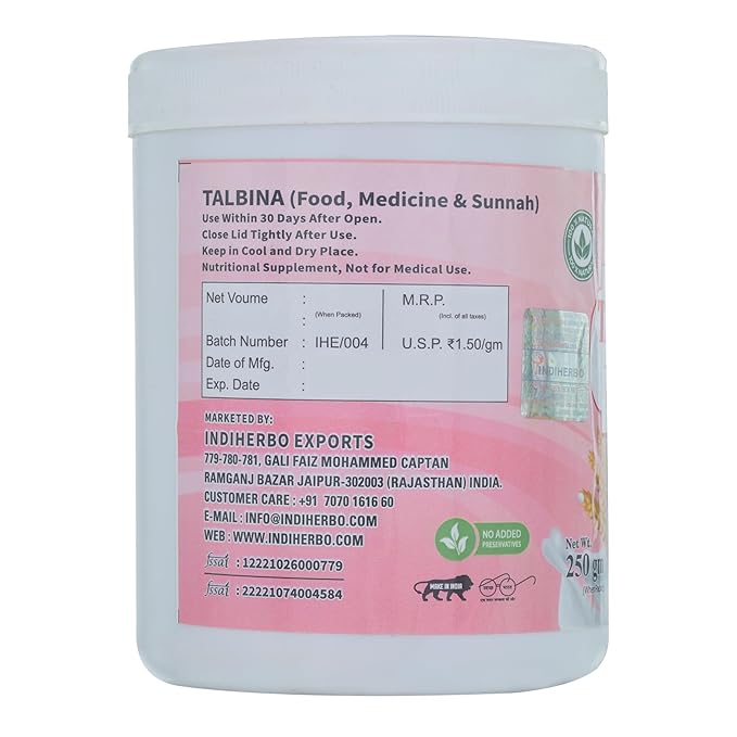 Indiherbo Talbina Barley Porridge 250 Gram miniatura 5