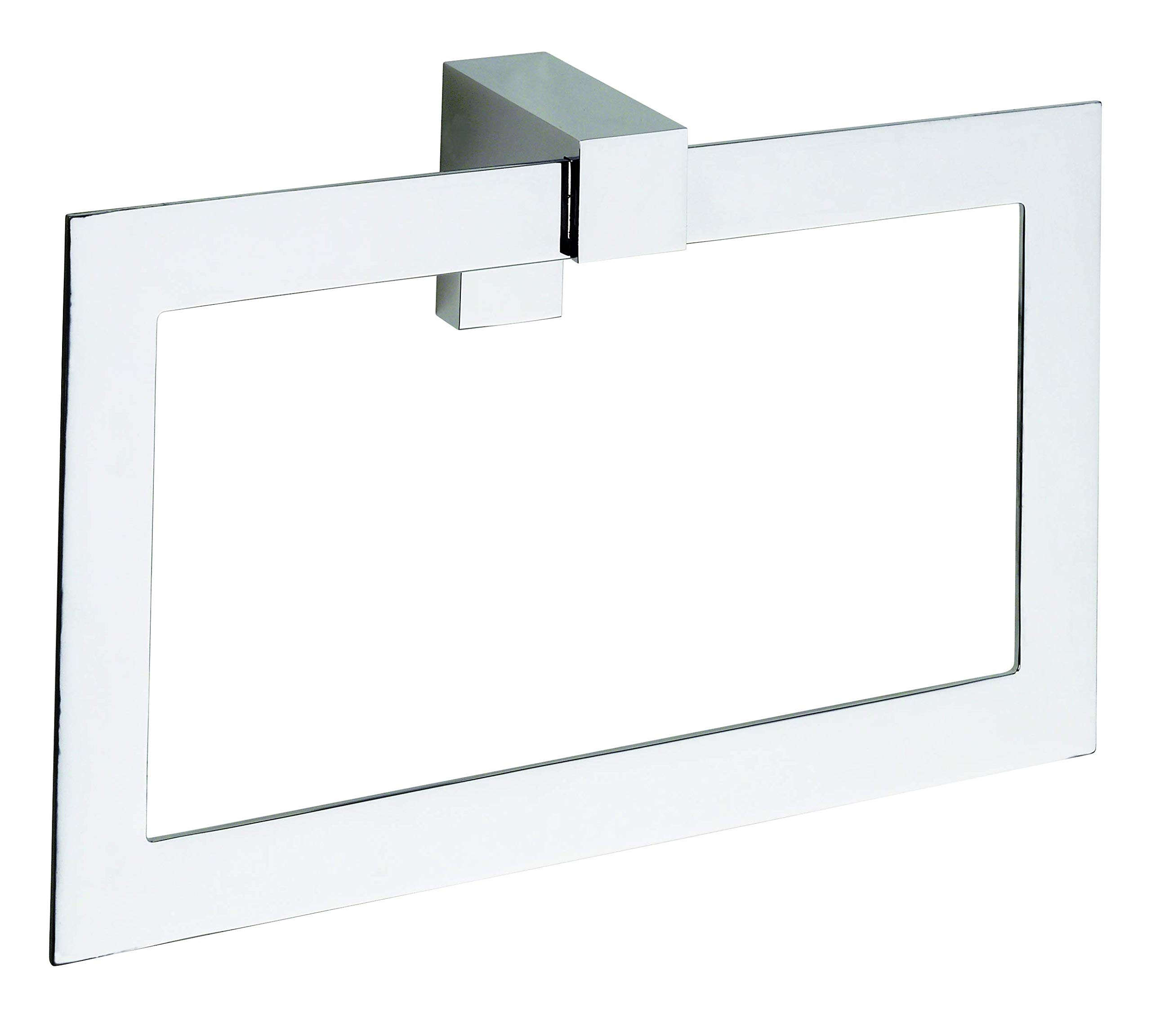 Accessoire de salle de bain pour optimiser les petits espaces en laiton