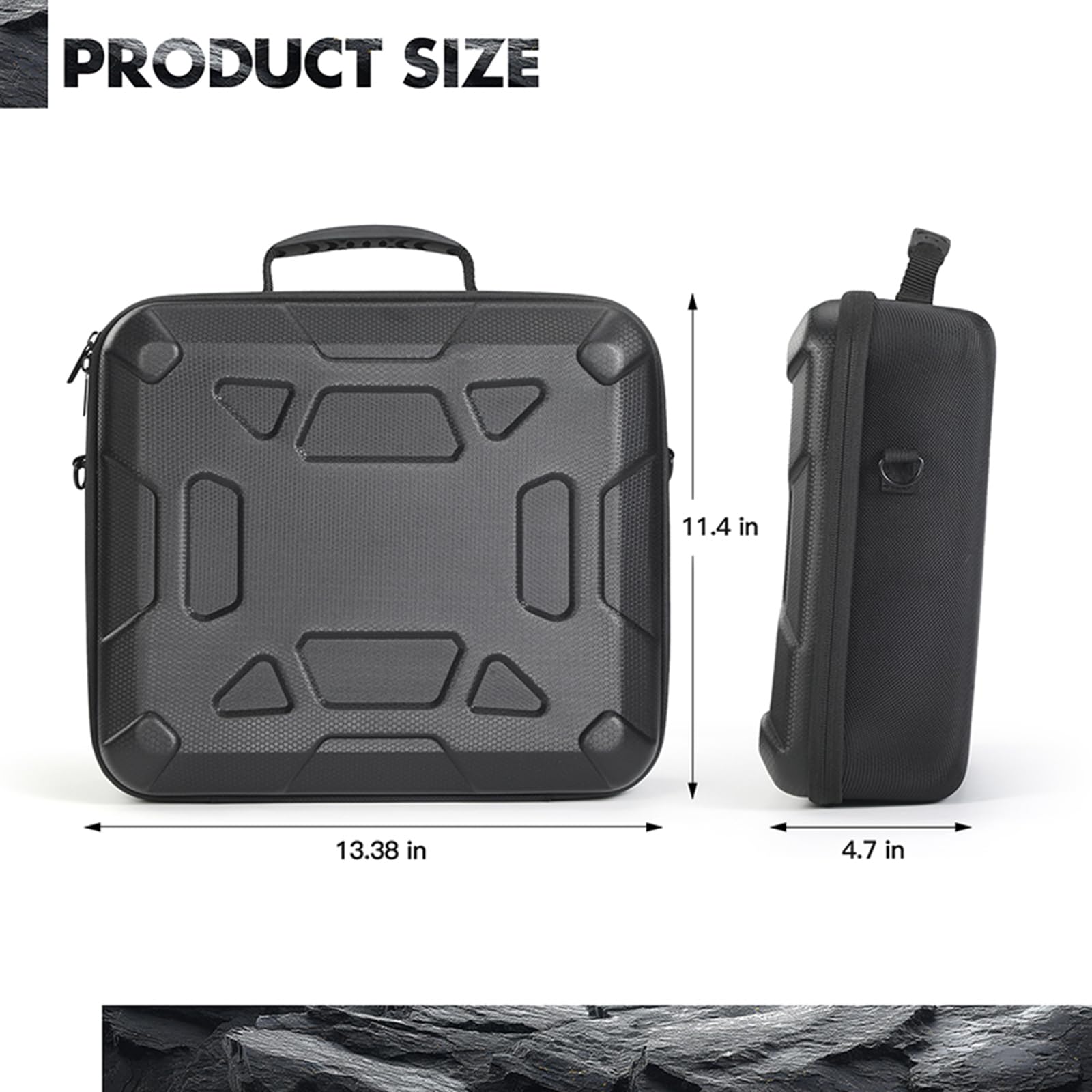 Custodia da trasporto per Starlink Mini, custodia impermeabile antiurto in EVA per accessori Starlink, custodia rigida portatile a tracolla per viaggi, campeggio ed escursionismo
