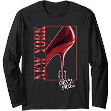 The Devil Wears Prada New York Red Heels Long Sleeve T-Shirt