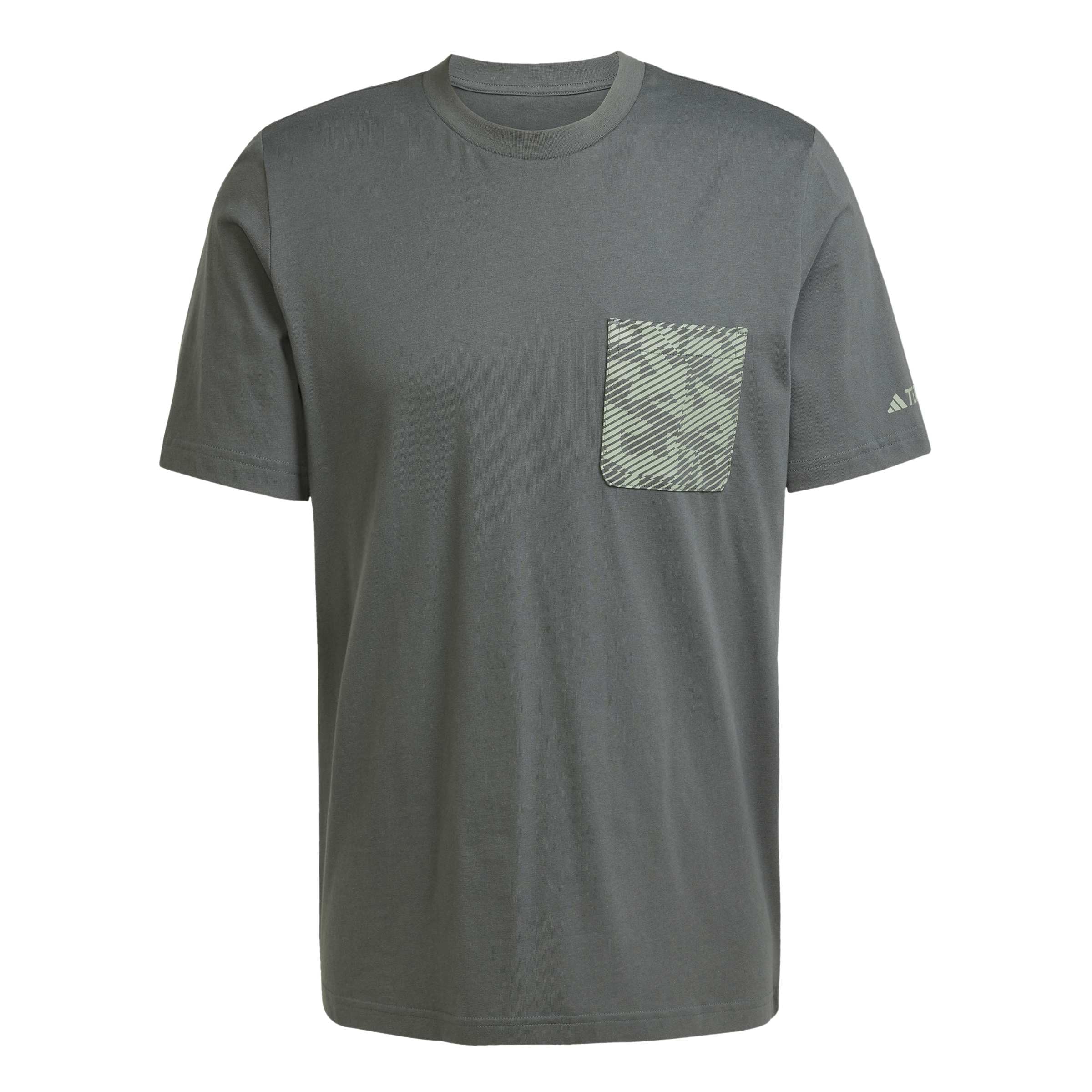 adidas Men's Terrex Graphic T-Shirt, Legend Ivy, L