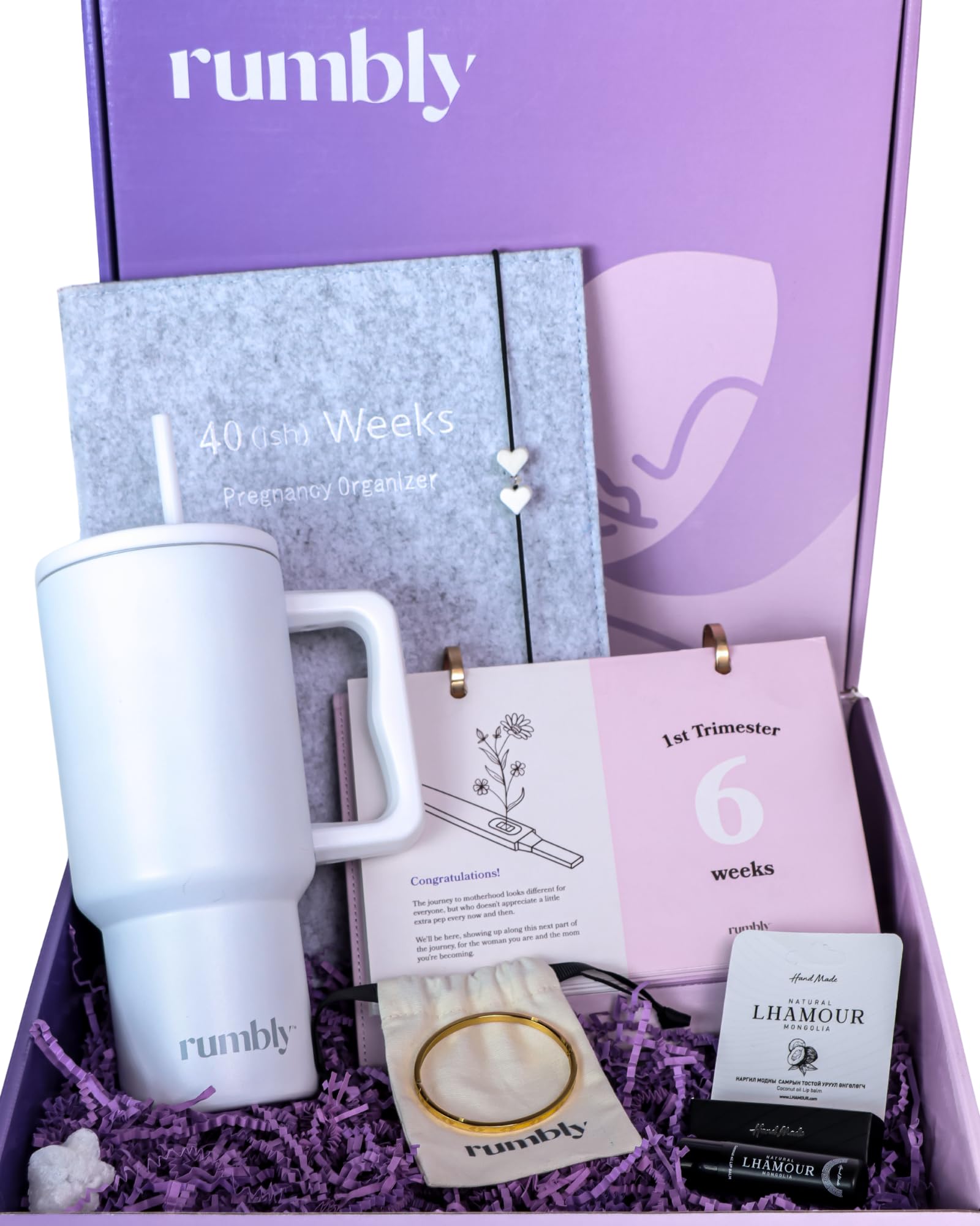 1st Trimester Mom-to-Be Essentials Box - Pregnancy Gifts for Expecting Mom - Care Package with Essential New Mommy