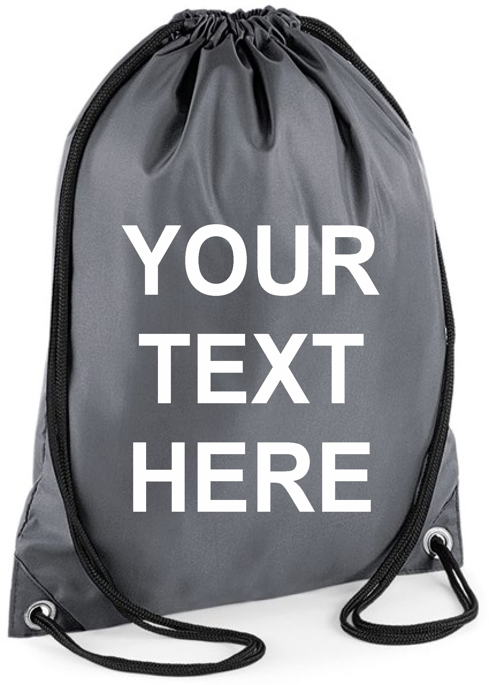 Flexi-Print Personalised PE Bag - Drawstring Gym Bag, Swim Bag Kids, School PE Kit Bag, Kids Swimming Bag For School, Dance Bag Gym Sack, Personalised Drawstring Bags For Kids, Drawstring PE Bag
