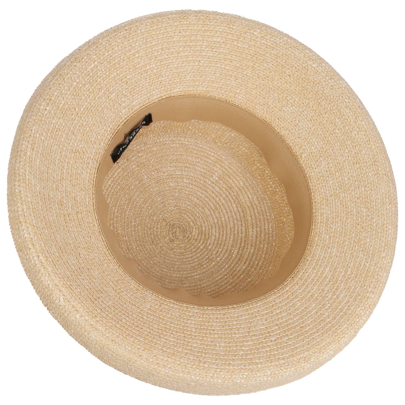 Seeberger Javina Aufschlaghut mit UV-Schutz Strohhut Damenhut Sommerhut Sonnenhut Gartenhut Damen/Herren - Frühling-Sommer Sommer