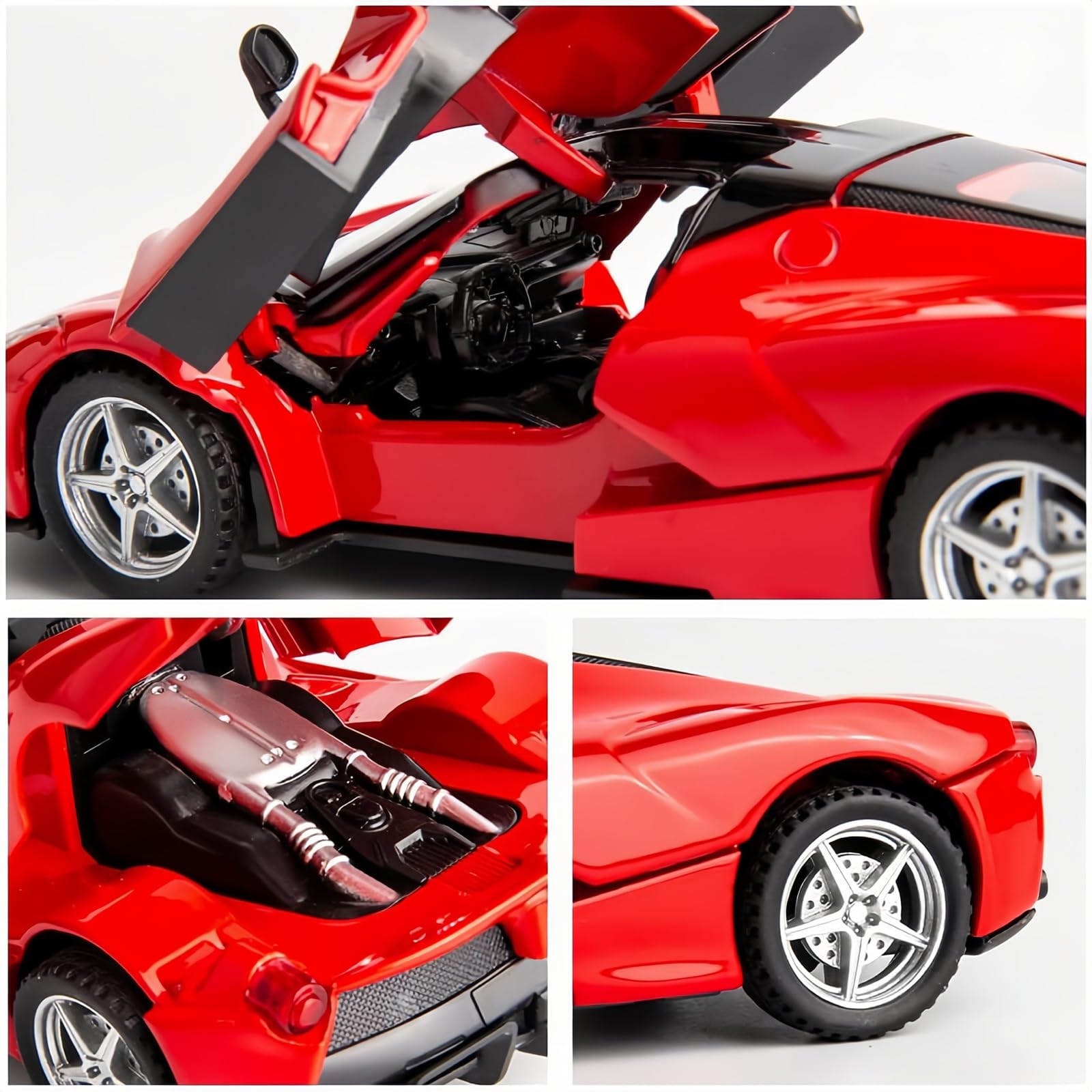 Amazon.co.jp: WAKAKAC 1/32 レースモデルカー プルバック トイカー