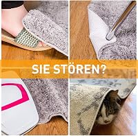 Home Techpro Szőnyegrögzítő - Mosható, Csúszásgátló Alátét Vacuum Tech Technológiával - Szőnyegsarok Kisimító, Könnyen Eltávolítható, 4 db-o 3