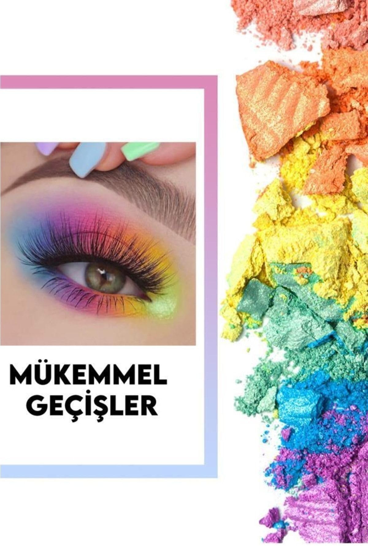 MUJGAN Ultimate 16'lı Far Paleti Yaz Renkleri No 02 Çok Renkli