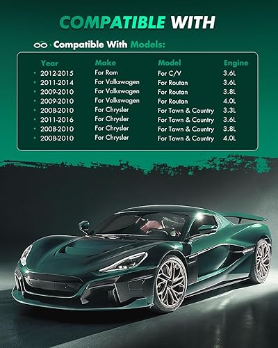 Miniatura 1131 de SCITOO Juego de 2 frenos de freno ranurados traseros para Chrysler Town & Country, 08-16 para Dodge Grand Caravan, 09-13 para Dodge Journey, 12-15