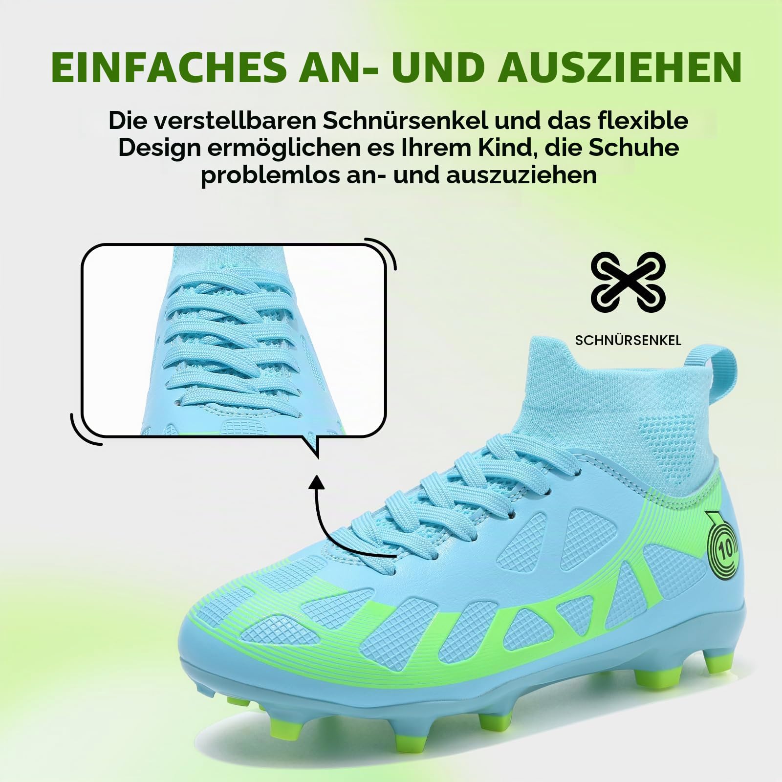 Fußballschuhe Kinder Jungen Mädchen Sportliche Outdoor Fußballschuhe