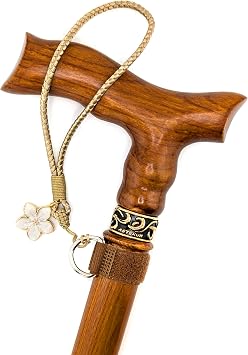 Asterom Canes for Women - Handcrafted, Fashionable, Wooden - Walking Cane for Women, Stylish Walking Sticks for Seniors