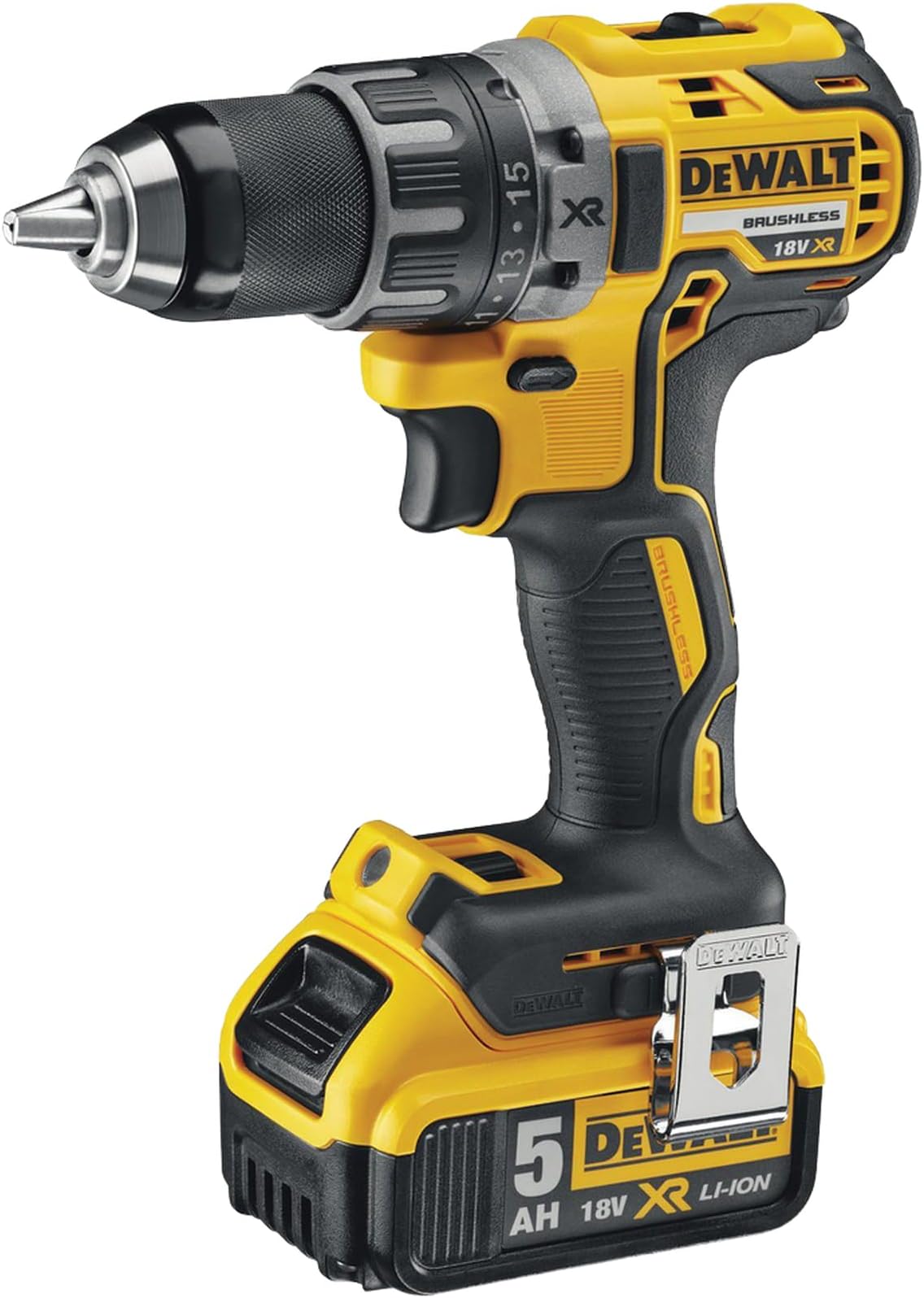 18V XR Compact Brushless DD - DCD791P2-GB,3 Years Warranty