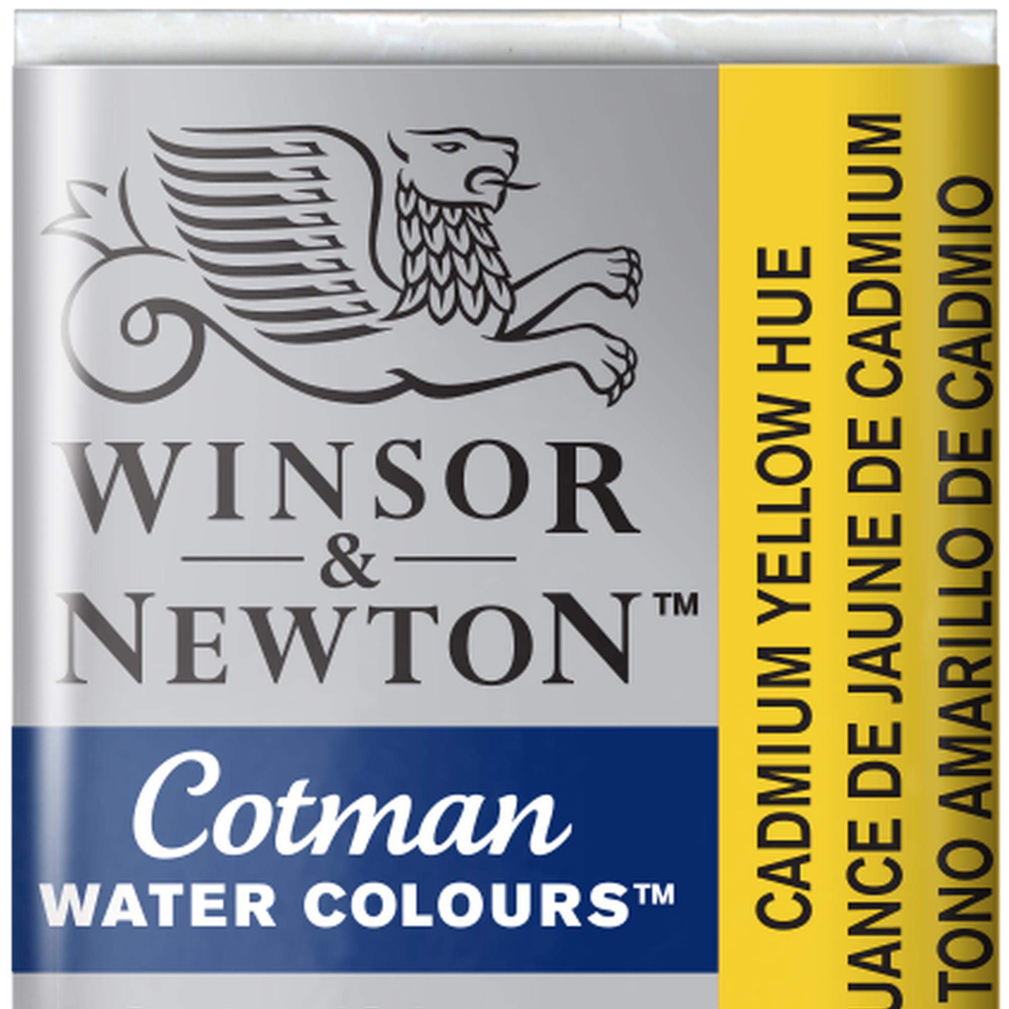 Winsor & Newton 0301696 Cotman Watercolour Paint – Green, cadmium yellow, 1,9x1,6x1,1 cm