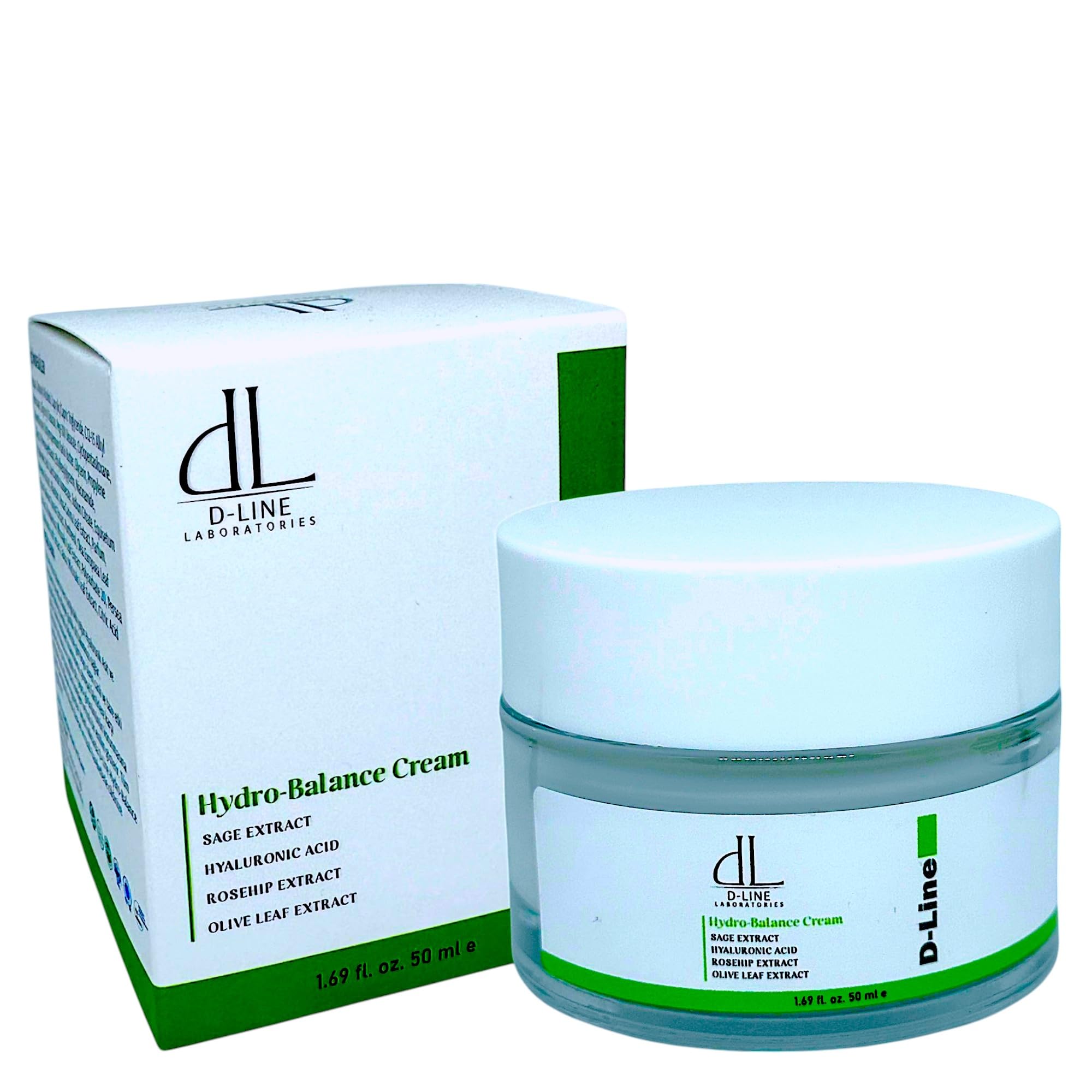 D Line Laboratories Hydro-Balance Cream, Nemlendirici Krem Yüz kremi, Günkük bakım kremi, Hyaluronik