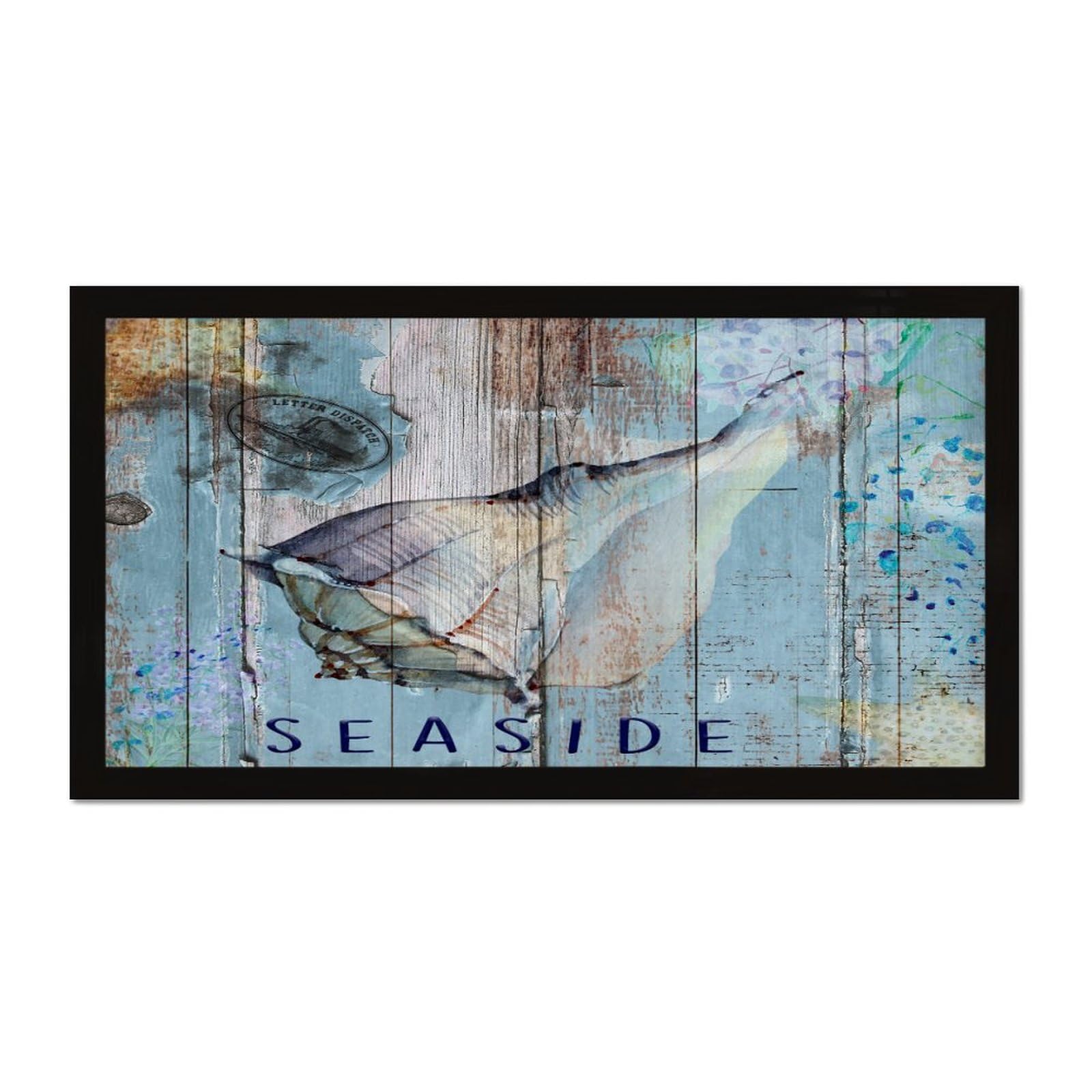 Nautisches Strand-Ozean-Thema, Unterwasser, Holzrahmen, bedrucktes Schild, Regal-Dekor, abgenutztes Meerestier, Schildkröte, Krake, Krabbe, Schilder, niedliches Holzschild für Badezimmer, Zimmer,