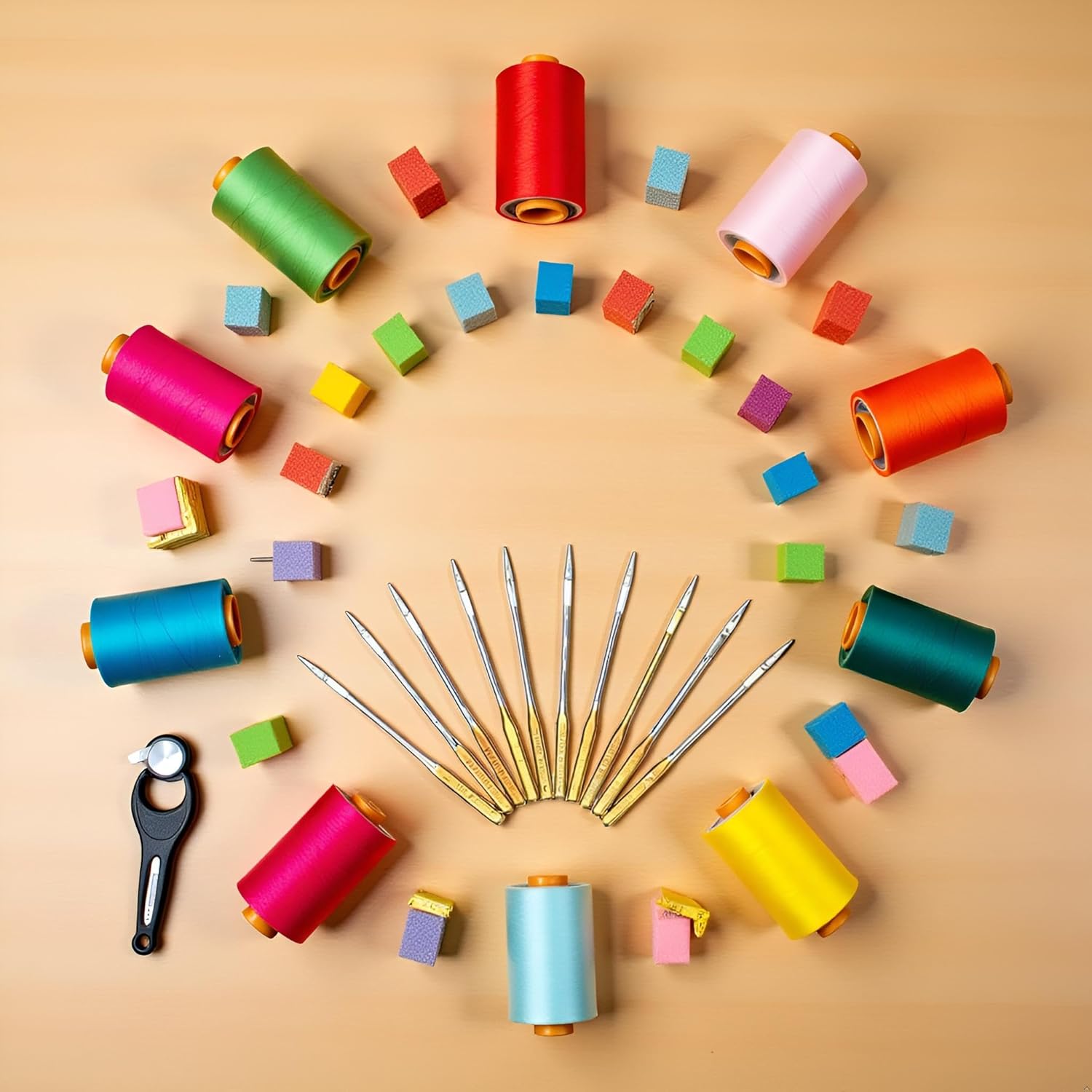 10Pcs Sewing Machine Needles, Big Eye Sewing Machine Home Sewing Machine Needles Sewing Macine, Sewing Notions and Supplies (Size 16) - Image 6