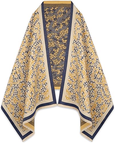 EXTREE Scarfs for Women Pashmina Silky Shawl Wrap for Evening Dressing Blanket O