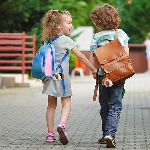 Miniatura 4 de 24 piezas de conejillo de indias de peluche a granel, conejillo de indias pequeño y esponjoso con cadena para niños, estudiantes, regalos de fiesta,