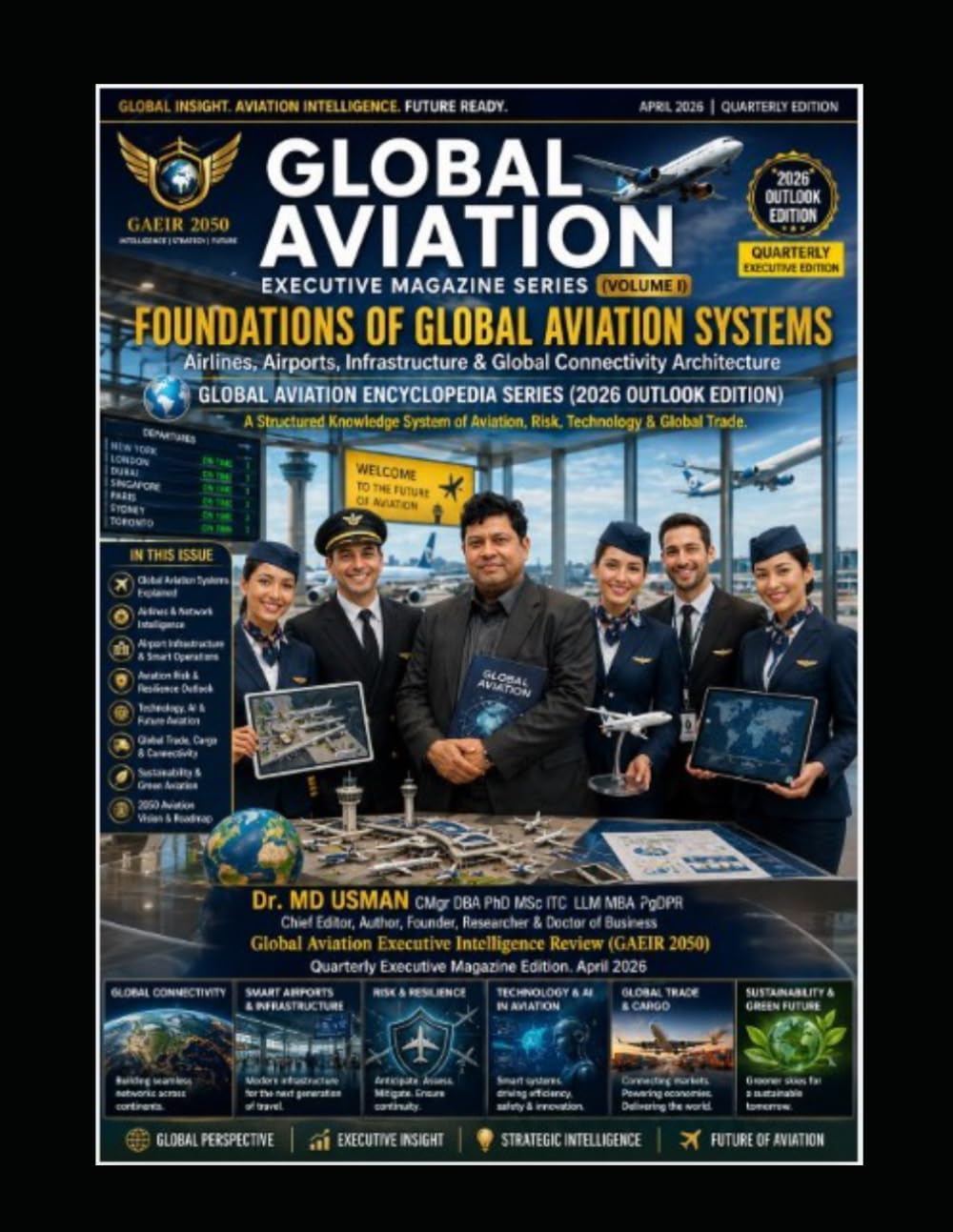 GLOBAL AVIATIONS EXECUTIVE MAGAZINE GLOBAL AVIATION ENCYCLOPEDIA SERIES FOUNDATIONS OF GLOBAL AVIATION SYSTEMS: AIRLINES, AIRPORTS, INFRASTRUCTURE & GLOBAL CONNECTIVITY ARCHITECTURE