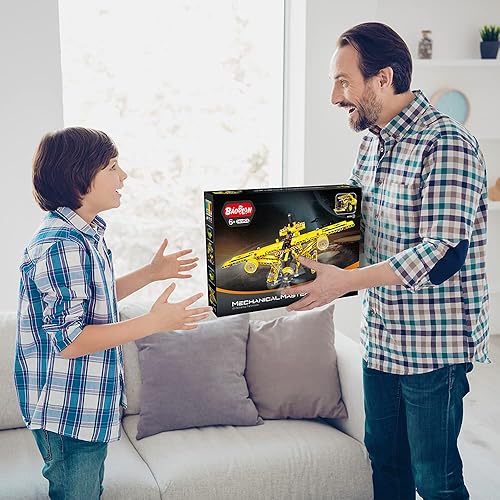 Miniatura 7 de STEM / Juguete de construcción para niños de 5, 6, 7, 8, 9, 10, 11, 12 años de edad, niño, niña, juguete 2 en 1, camión, avión, desarmable, 361