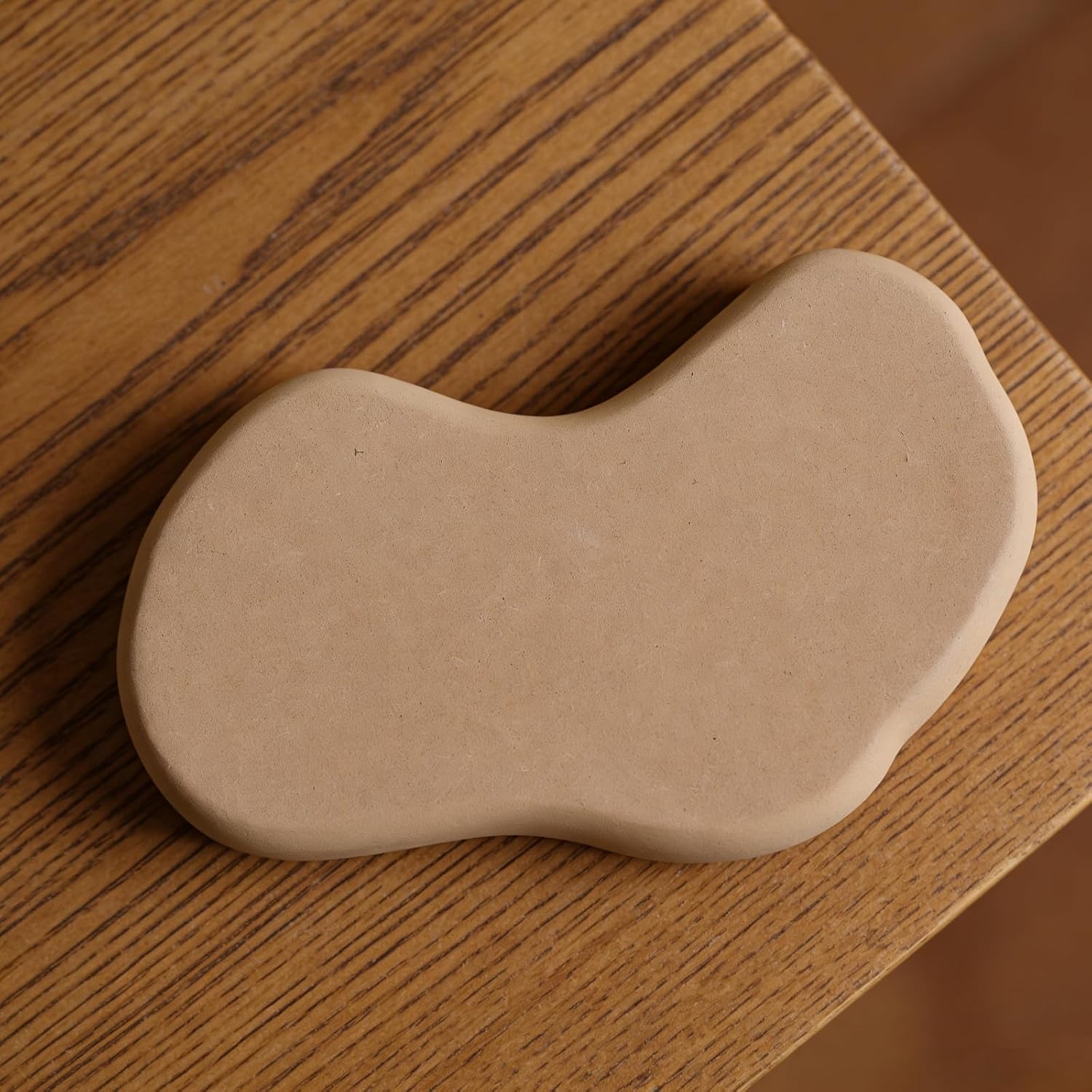 Cloud Shape Wooden Clay Forming Mold for Pottery Plate Craft