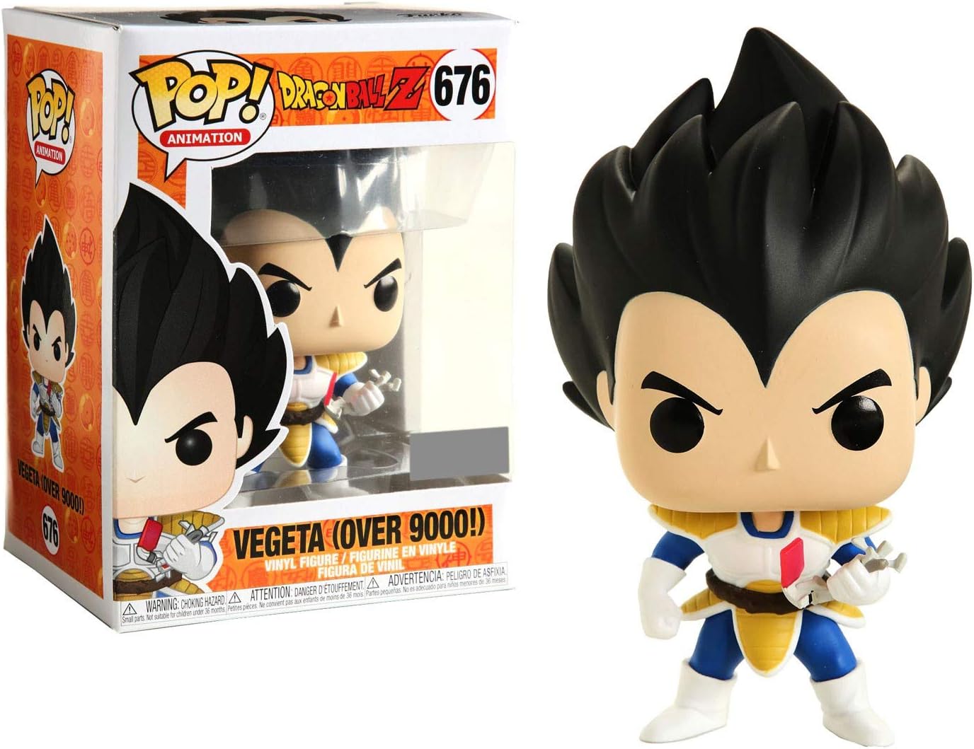 Funko Pop Dragon Ball Z Vegeta Over 9000!