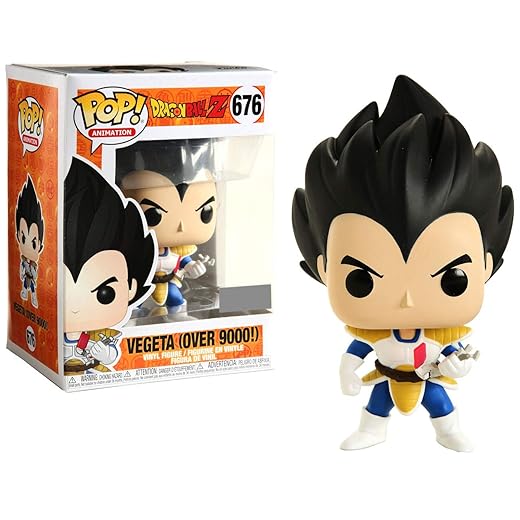 Funko Pop Dragon Ball Z Vegeta Over 9000!