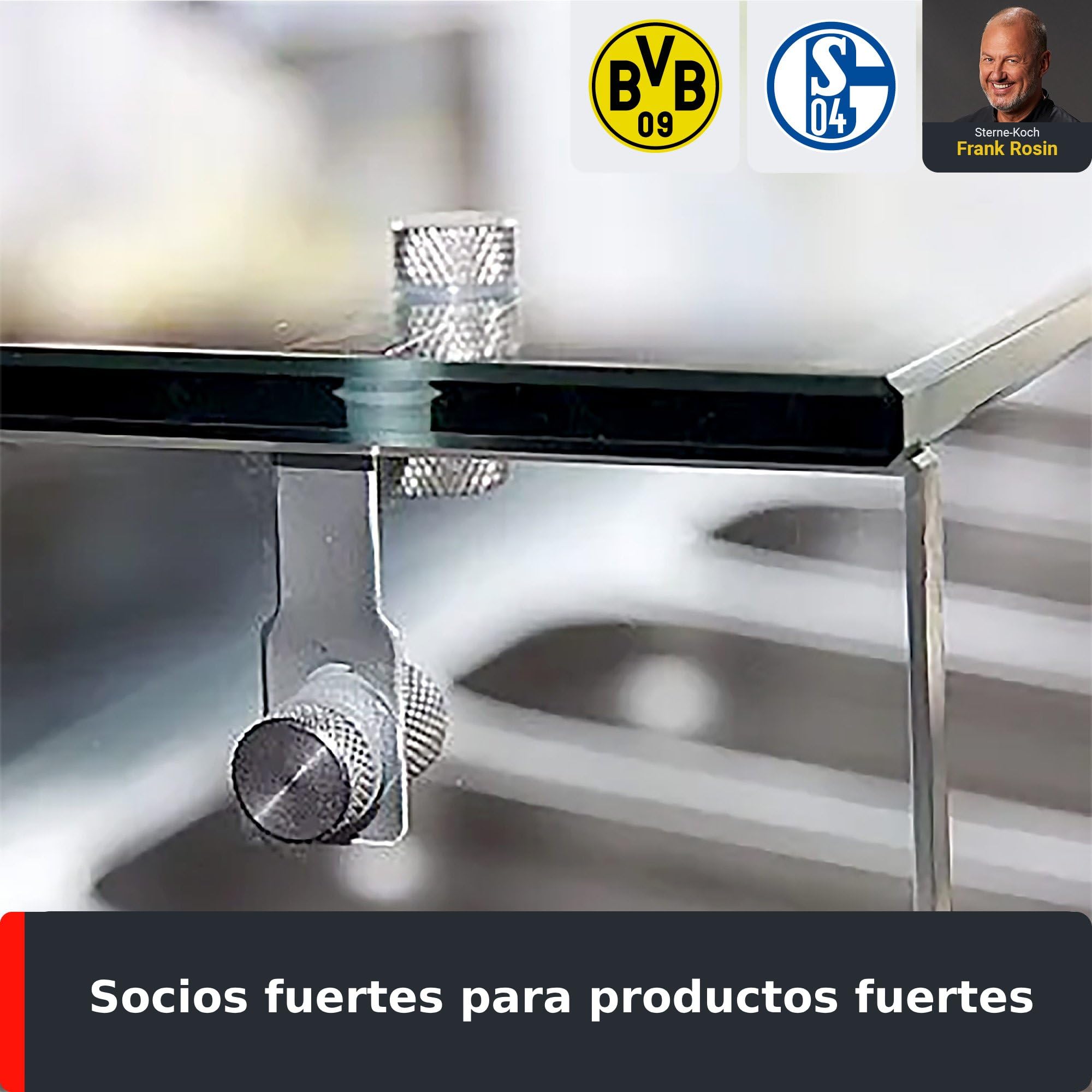 GGM Gastro Vitrina Refrigerada ECO - 44 Litros - Acero Inoxidable - Cubierta de Vidrio - Control Electrónico de Temperatura - Termostato Digital - AGG153ND#07