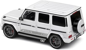 Solido 1:43 Scale Mercedes AMG G63 White 2022 Diecast Model Car S4316701