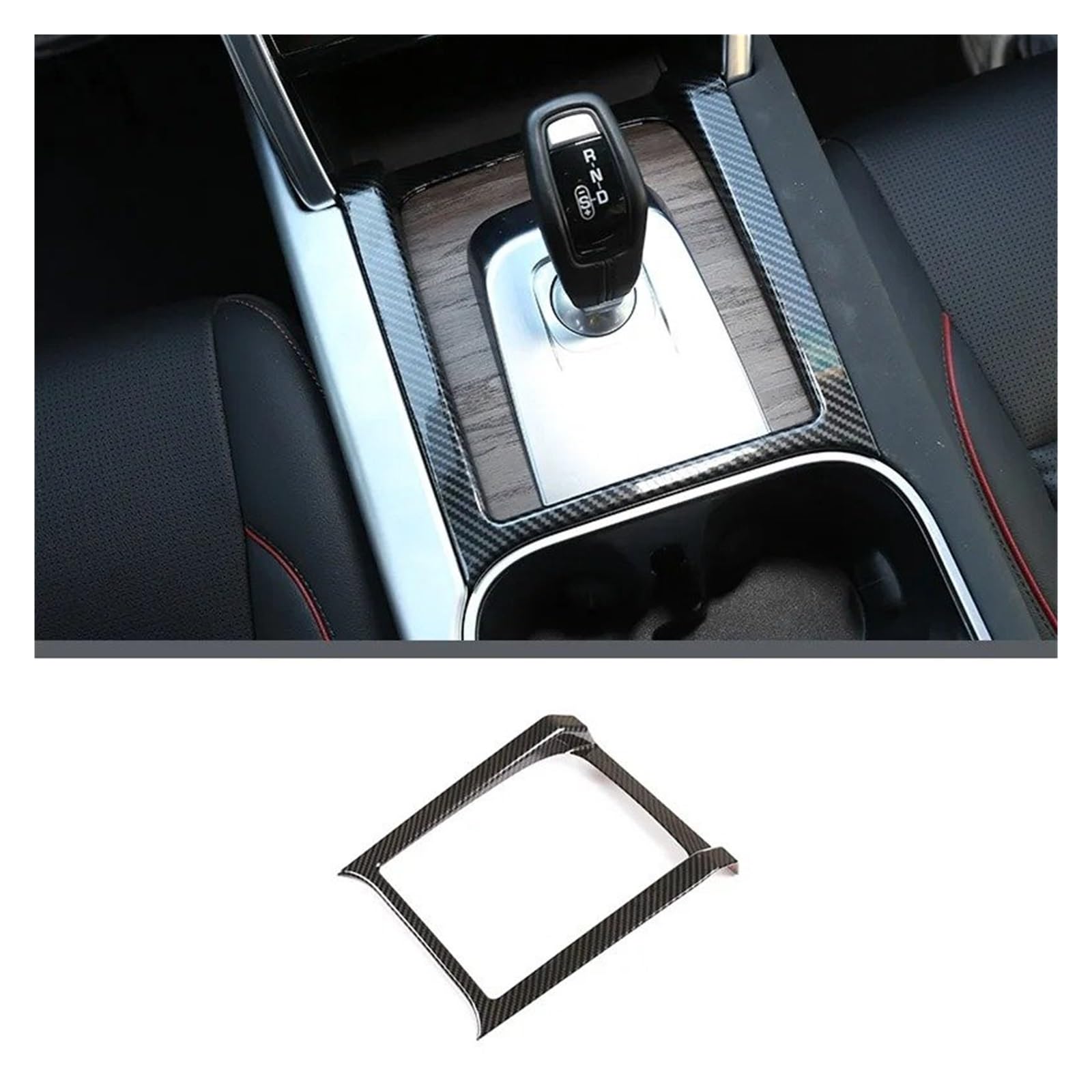 Ajhjet F Interior Upgrade Or Land Or Rover Or Discovery Sport 2020+ Interior Or Dashboard Console Gear Shift Panel Decoration Cover Trim Stickers Abs Carbon Iber