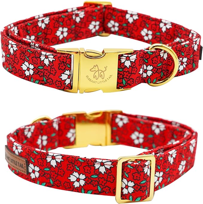 Collar Elegant Little Tail con Motivo Navideño para Perro Mediano miniatura 4