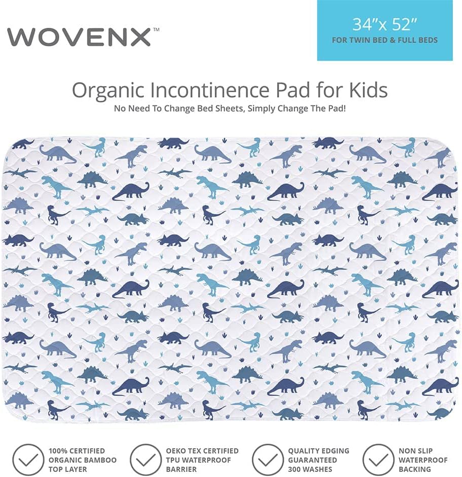 Buy WOVENX Organic Incontinence Pads for Kids & Toddlers 5 Layer