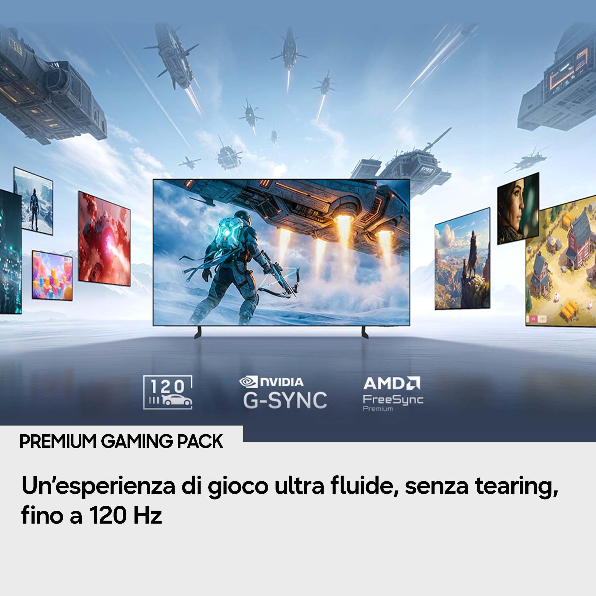 Samsung Smart TV 55" QE55S83HAEXZT OLED 4K, NQ4 AI Gen2 Processor, OLED HDR, Motion Xcelerator 120Hz, Dolby Atmos, FreeSync Premium, Premium Gaming Pack, Vision AI, Contour Design, Alexa, 2026