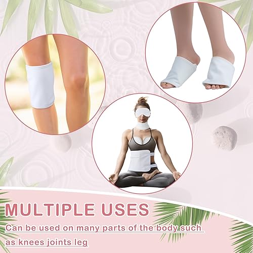 Miniatura 5 de Paquete de 9 unidades de aceite de ricino reutilizable, paquete de aceite de ricino resistente al aceite, kit de aceite de ricino blanco,