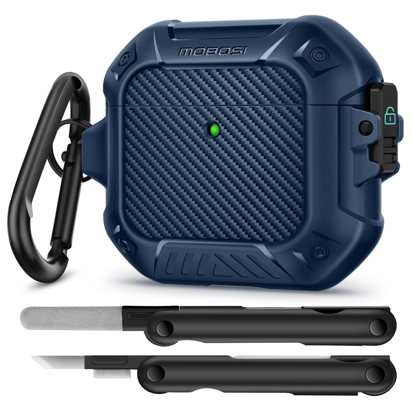 【ケースのみ 箱・取説付】Apple AirPods第4世代 Amazon | MOBOSI for AirPods 4 ケース、第4世代AirPods対応ケース