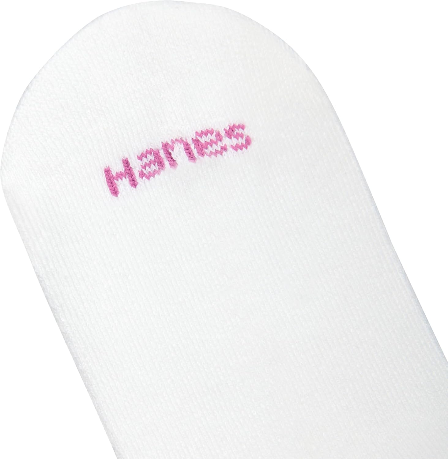 Hanes Girls' White Crew, Ankle & No Show Socks Pack, Cushioned Socks, Uniform Socks for Girls, 12-pairs image 3
